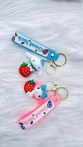 HEPAIR Kawaii keychain Kawaii accessories Holiday gift Bag accessories Cute keychain accessories Charm Cute keychain for girls in Kuwait