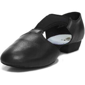 DANCEYOU تعليم الرقص صندل أحذية رقص الجاز اليونانية سبليت وحيد جلد T-حزام العلوي المعاصرة الأحذية in Kuwait