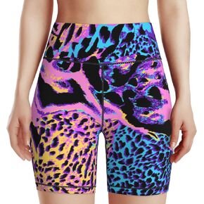 Women's High Waist Bike Shorts for Workout Sports Athletic Running Hiking Biker Yoga Gym Size in Saudi Arabia