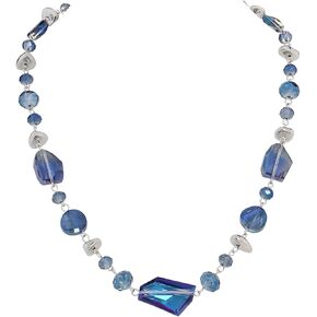 BOCAR Crystal Beaded Collar Necklace for Women Fashion Handmade Bib Costume Jewelry Gift in Kuwait