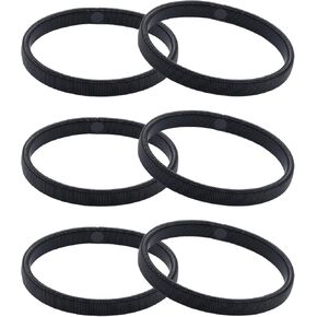 SUMERSHA 6 Pieces Shirt Sleeve Holders Stretchy Metal Armbands Anti-Slip Sleeve Garters Fixing Long Sleeves for Men and Women