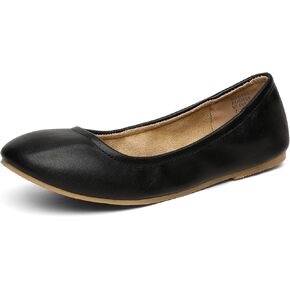 DREAM PAIRS Women's Sole-fina Solid Plain Walking Classic Ballet Flats Shoes in Kuwait