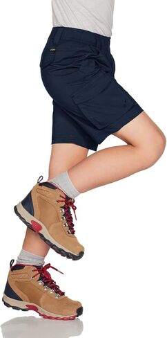 شورت كارجو للأطفال من CQR، شورت للتخييم والتنزه في الهواء الطلق، شورت رياضي خفيف الوزن بخصر مطاطي مع جيوب in Kuwait