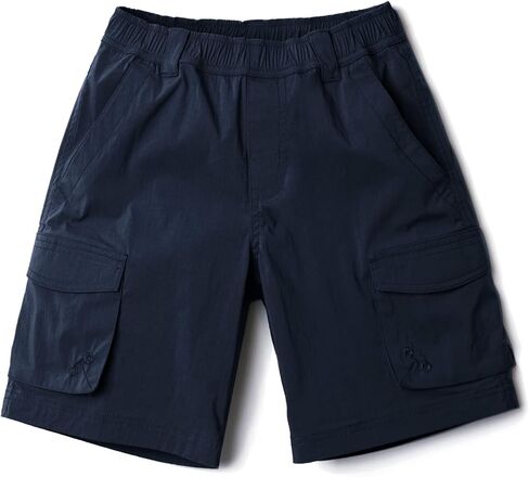 شورت كارجو للأطفال من CQR، شورت للتخييم والتنزه في الهواء الطلق، شورت رياضي خفيف الوزن بخصر مطاطي مع جيوب in Kuwait