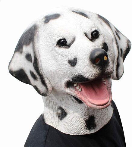 قناع رأس كلب من اللاتكس لحفلات الهالوين التنكرية من كريبي بارتي in Kuwait