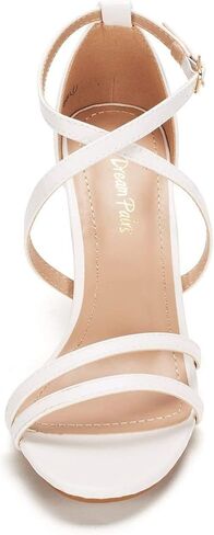 DREAM PAIRS Women's GIGI Fashion Stilettos Open Toe Pump Heel Sandals in Kuwait