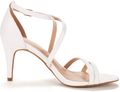 DREAM PAIRS Women's GIGI Fashion Stilettos Open Toe Pump Heel Sandals in Kuwait