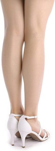 DREAM PAIRS Women's GIGI Fashion Stilettos Open Toe Pump Heel Sandals in Kuwait