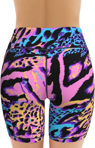Women's High Waist Bike Shorts for Workout Sports Athletic Running Hiking Biker Yoga Gym Size in Kuwait
