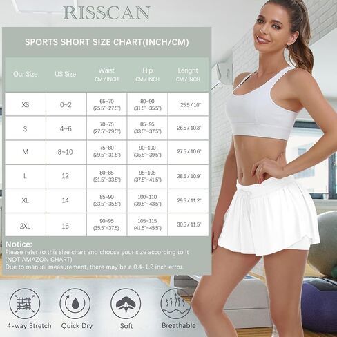 Womens 2 in 1 Flowy Athletic Shorts with Pocket Butterfly Running Workout Shorts Sweat Spandex Lounge Gym Yoga Summer Skirts in Saudi Arabia