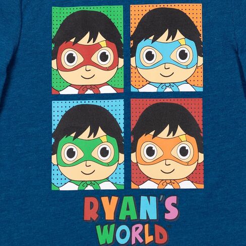 RYAN'S WORLD Red Titan 2 Pack T-Shirts Toddler to Big Kid in Kuwait