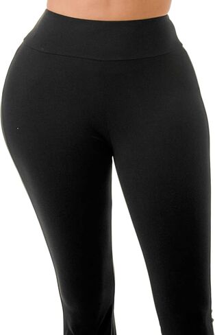 Jvini Flare Leggings for Women- High Waisted Buttery Soft Flared Bootcut Wide Leg Yoga Pants in Kuwait