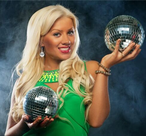 Adoshine Disco Ball Earrings for Women Silver Gold Disco Mirrorball Earrings Perfect for 70s outfits Dance Party Costume Accessories in Kuwait