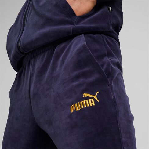 بنطال رياضي من القطيفة مزين بالذهب من PUMA للرجال in Kuwait