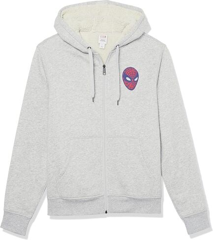 أمازون أساسيات ديزني | أعجوبة | سويت شيرت بقلنسوة بسحاب كامل مبطن بنسيج الشيربا من Star Wars للرجال in Kuwait