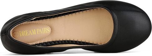 DREAM PAIRS Women's Sole-fina Solid Plain Walking Classic Ballet Flats Shoes in Kuwait