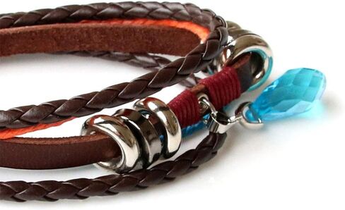 Anime Sao Sword Art Online Asuna Kirito - سوار قلادة مكون من 3 سيوف، لون أبيض... in Kuwait