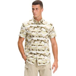 THE NORTH FACE Men's Baytrail Pattern Button-Down Short-Sleeve Shirt