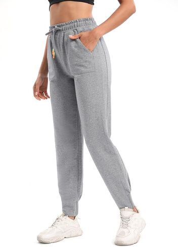 بنطال رياضي كاجوال للسيدات من TICOSA، سروال رياضي للتمرين مع جيوب in Kuwait