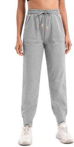 بنطال رياضي كاجوال للسيدات من TICOSA، سروال رياضي للتمرين مع جيوب in Kuwait