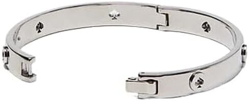Kate Spade NY Spot the Spade Studded Bangle Bracelet Jewelry Silver tone KE759 in Saudi Arabia