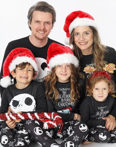 Disney The Nightmare Before Christmas Family Pyjamas Men Women Boys Girls in Saudi Arabia
