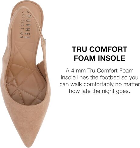 Journee Collection Women's Tru Comfort Foam™ Medium and Wide Width Elenney Pumps in Kuwait