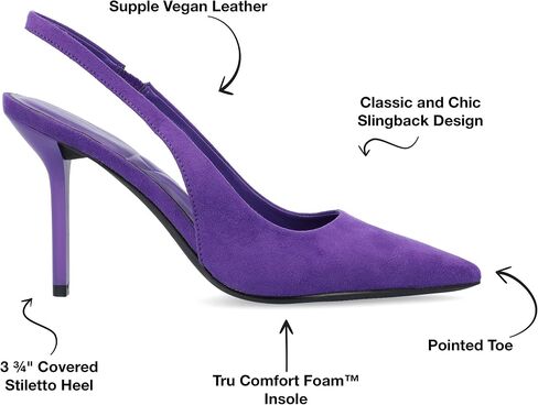 Journee Collection Women's Tru Comfort Foam™ Medium and Wide Width Elenney Pumps in Kuwait
