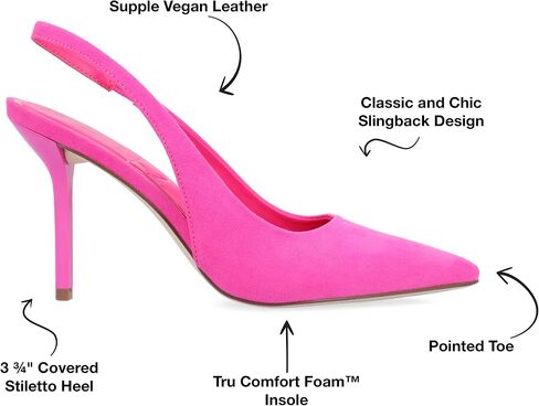 Journee Collection Women's Tru Comfort Foam™ Medium and Wide Width Elenney Pumps in Kuwait