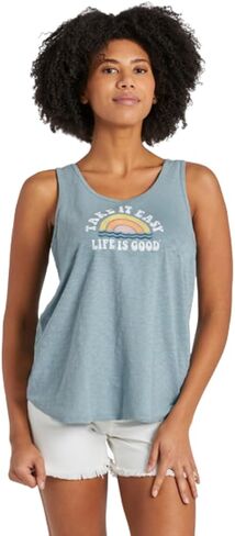 Life is Good womens Tank Top in Saudi Arabia