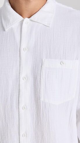 Club Monaco Men's Summer Double Face Gauze Shirt in Kuwait