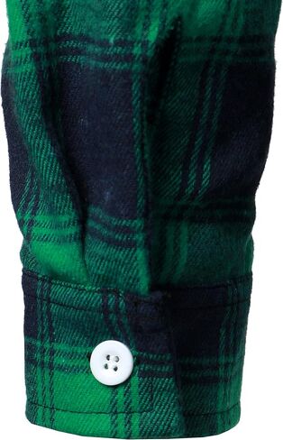 KEPUTAY Men Women Color Block Plaid Shirt Patchwork Plaid Shirts Button Down Long Sleeve Casual Shirts in Saudi Arabia