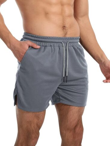 FLYFIREFLY شورت رجالي للتمرين والجري خفيف الوزن وجيد التهوية، شورت رياضي بطول 5 بوصات للرجال in Kuwait