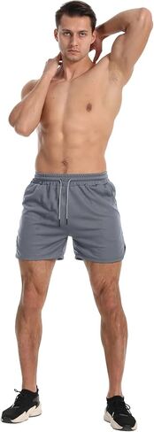 FLYFIREFLY شورت رجالي للتمرين والجري خفيف الوزن وجيد التهوية، شورت رياضي بطول 5 بوصات للرجال in Kuwait