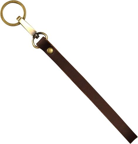 Ancicraft Keychain Leather for Car Home Key Ring Strap Holder Lanyard Women Men in Kuwait