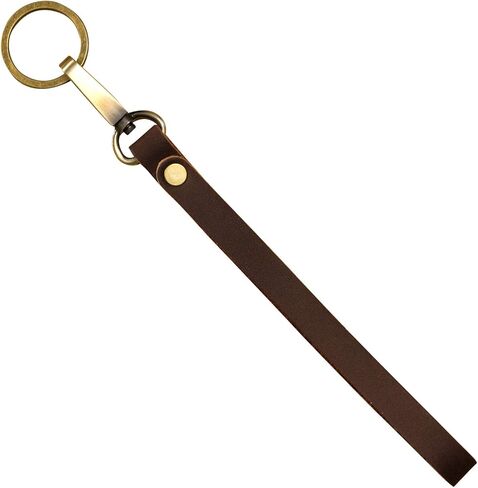 Ancicraft Keychain Leather for Car Home Key Ring Strap Holder Lanyard Women Men in Kuwait