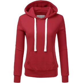 NINEXIS Womens Long Sleeve Fleece Pullover Hoodie Sweatshirts