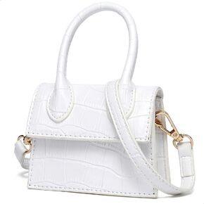 CATMICOO Mini Purse for Women, Mini Bag with Crocodile Pattern