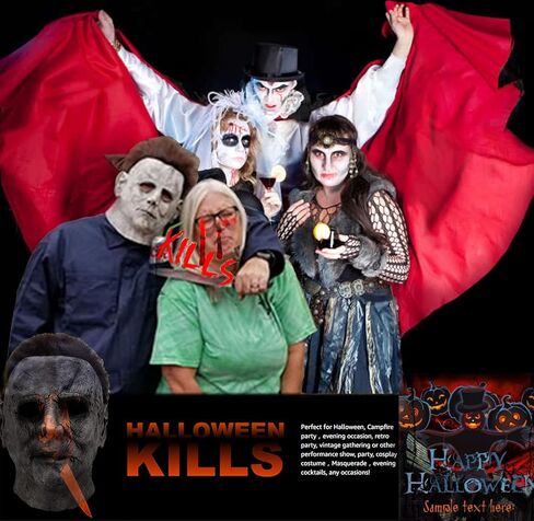 Halloween Mask Ghost Scary Mask Horror Mask, Halloween Latex Horror Scary Masks for Cosplay Costume in Saudi Arabia