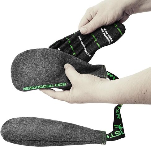 Meister Shoe & Glove Eco Deodorizer + Refill - Absorbs Stink, Powerful, Refillable - 1 Year Supply in Saudi Arabia