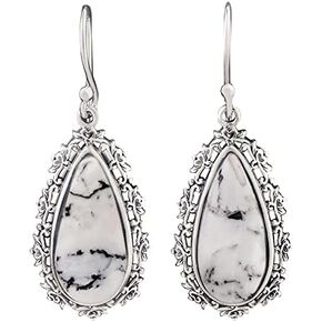 Stauer - أقراط بافلو بيضاء للسيدات in Kuwait