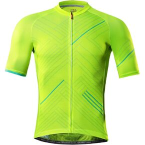Santic Cycling Jersey Men's Short Sleeve Tops Mountain Biking Shirts Bicycle Jacket with Pockets …