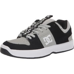 DC Men's Lynx Zero Low Top Skate Shoe Sneaker, Black/Grey/White, 8 in Saudi Arabia