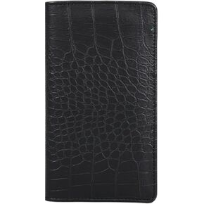 Checkbook Cover for Duplicate Checks, Men & Women, RFID Blocking PU Leather Standard Register Check Book Case for Personal Top & Side Tear Checks with Pen Holder & Free Divider, Print Bird in Kuwait