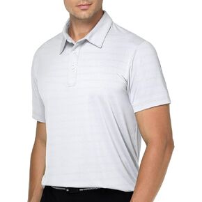Mens Golf Polo Shirts Dry Fit Solid Collared Shirts Short Sleeve Performance Athletic Tennis T-Shirt in Kuwait