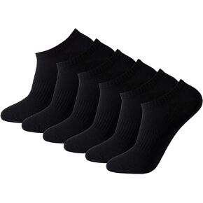 Men's Anti Odor Sweat Wick Quick Dry Cotton Casual No Show Short Sports Socks