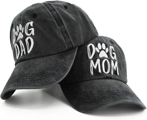 PopCrew™ Mom & Dad Hat | Funny Embroidered Adjustable Baseball Cap Gift for Couples Parents in Kuwait