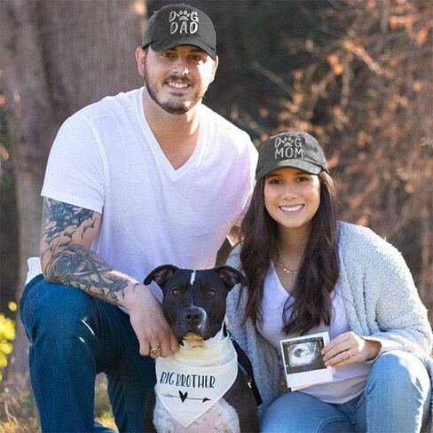 PopCrew™ Mom & Dad Hat | Funny Embroidered Adjustable Baseball Cap Gift for Couples Parents in Kuwait