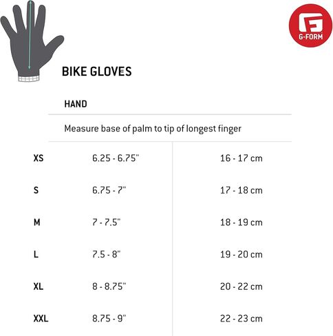 G-Form Moab Trail Gloves in Saudi Arabia
