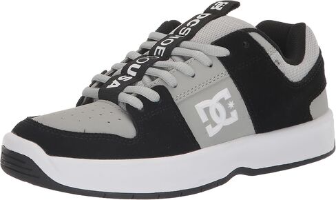 DC Men's Lynx Zero Low Top Skate Shoe Sneaker, Black/Grey/White, 8 in Saudi Arabia
